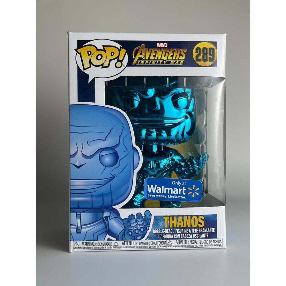Funko Pop Marvel Avengers Infinity War Blue Thanos 289 Walmart Exclusive